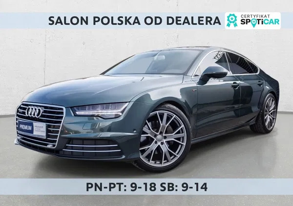 audi a7 Audi A7 cena 134900 przebieg: 139600, rok produkcji 2017 z Goniądz